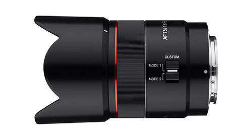 obiektyw Samyang AF 75mm