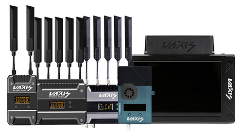 bezprzewodowa wizja Vaxis Storm 3 odbiorniki i monitor